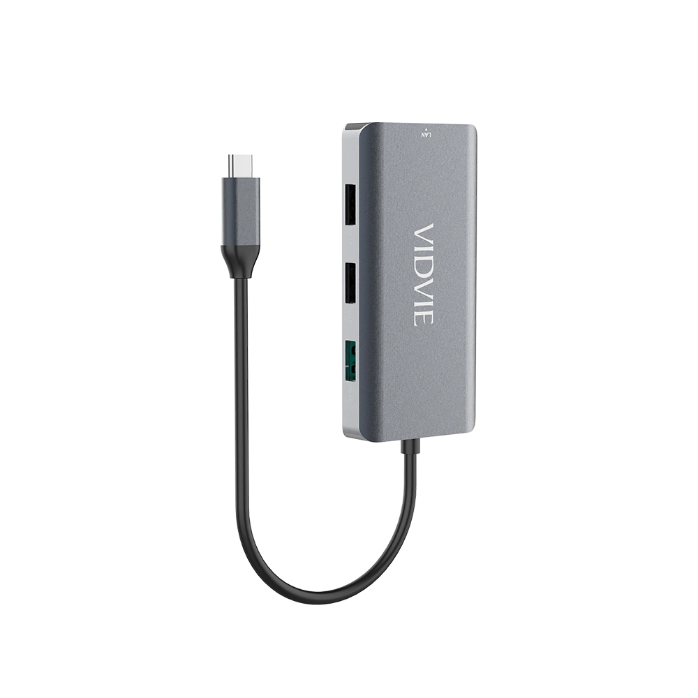 VIDVIE PD60W 6-in-1 Plugable Docking Station 4K Display Manufacturer