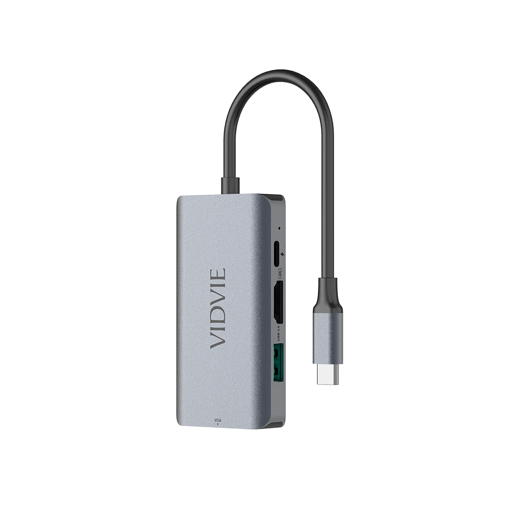 VIDVIE 4 In 1 Type C Docking Station Laptop Available