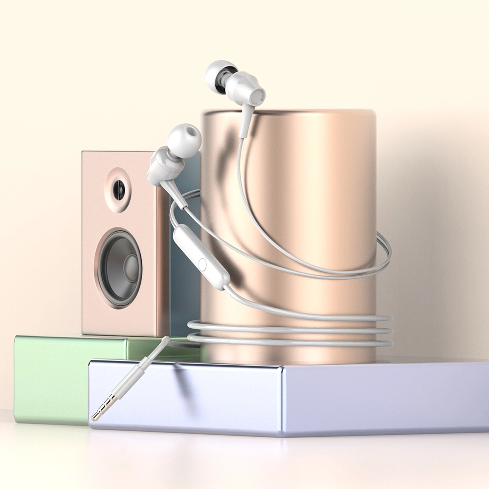 VIDVIE 3.5mm Pin Wired In Ear Headphone for Universal Compatibility