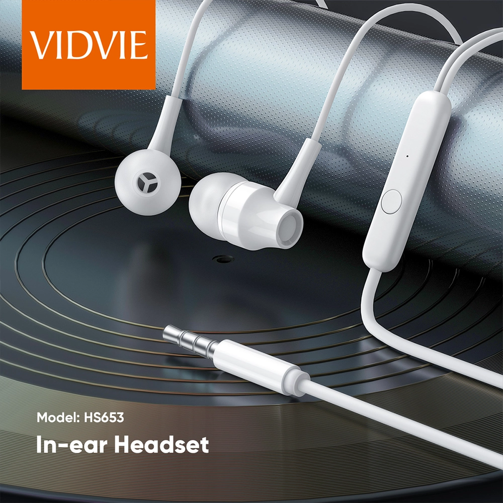 VIDVIE Wired In Ear Headphone with 10mm Driver Unit