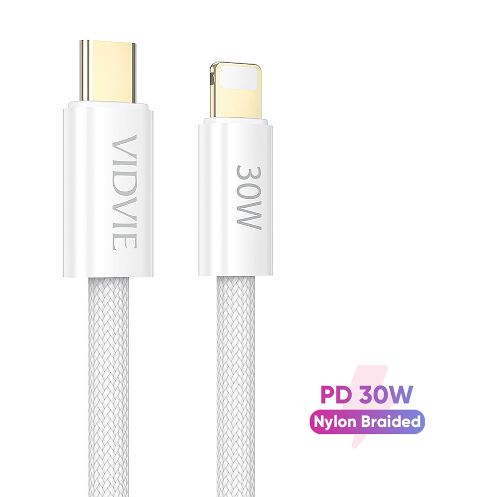 VIDVIE Universal Charging Cable for Lightning and Type-C