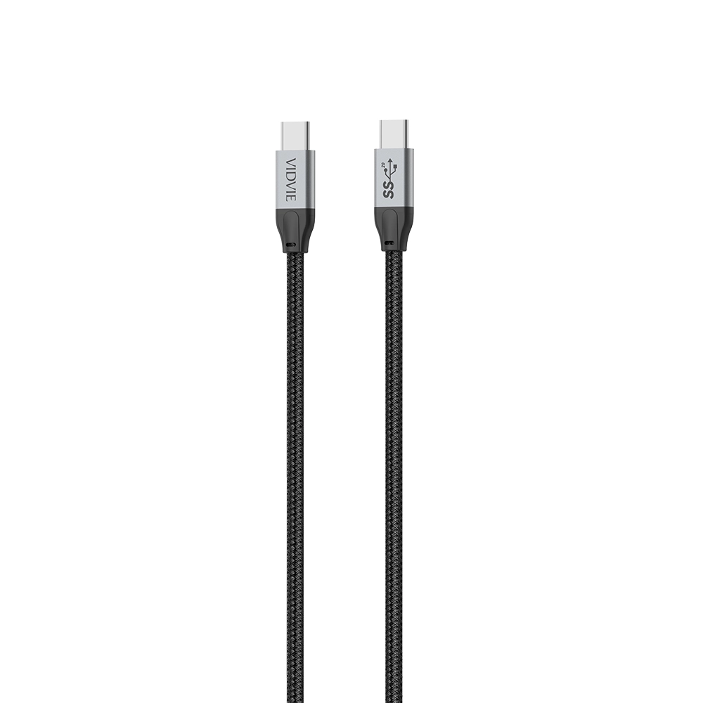 VIDVIE Braided High Definition Cord with Aluminum Casing