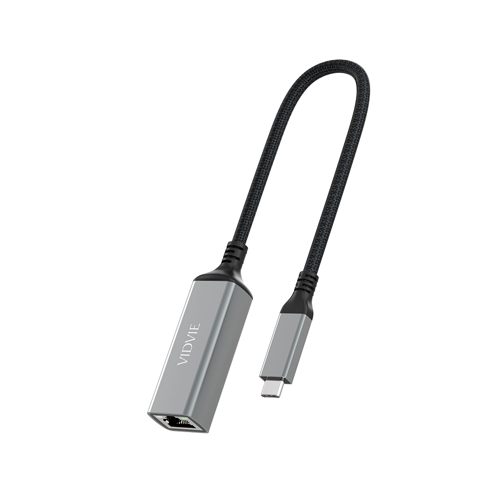 VIDVIE RJ45 Gigabit Ethernet Connector for Type-C