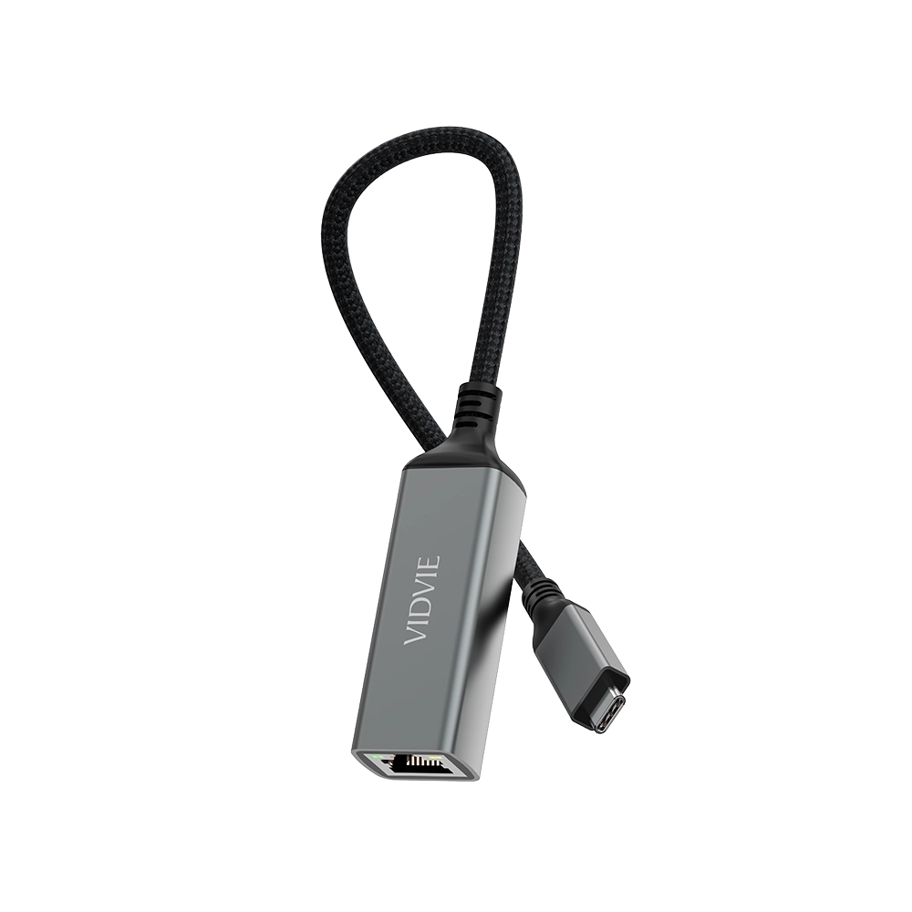 VIDVIE Type-C to Gigabit Ethernet Cable Connector