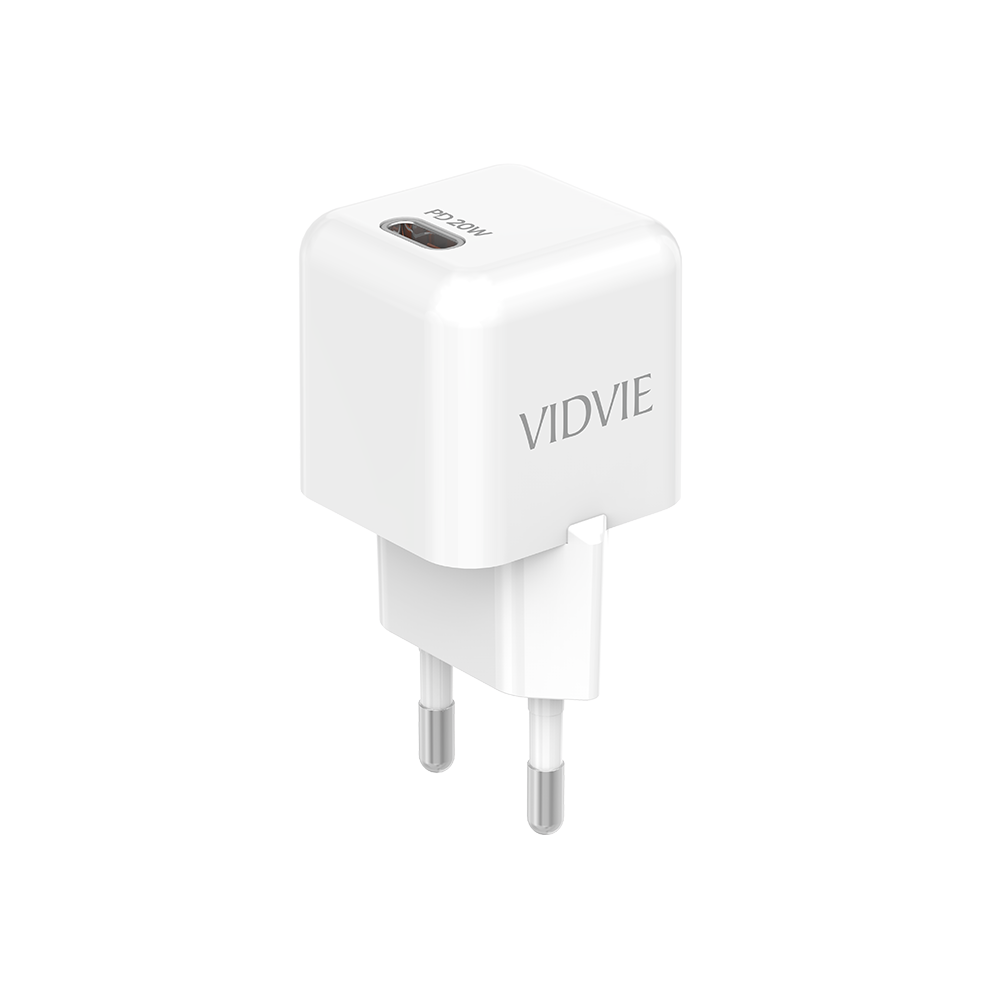 VIDVIE Power Block Charger 20W PD EU