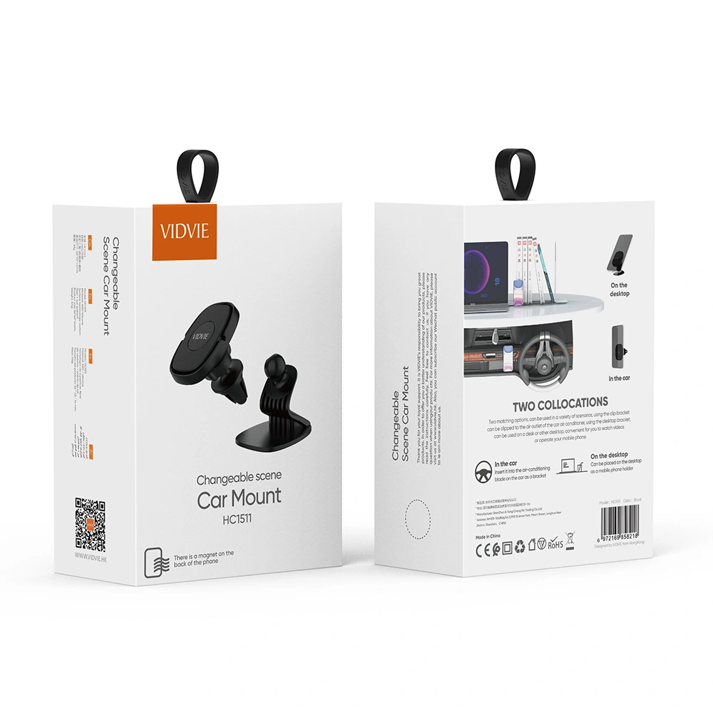 VIDVIE Universal Car Phone Holder for All Smartphones