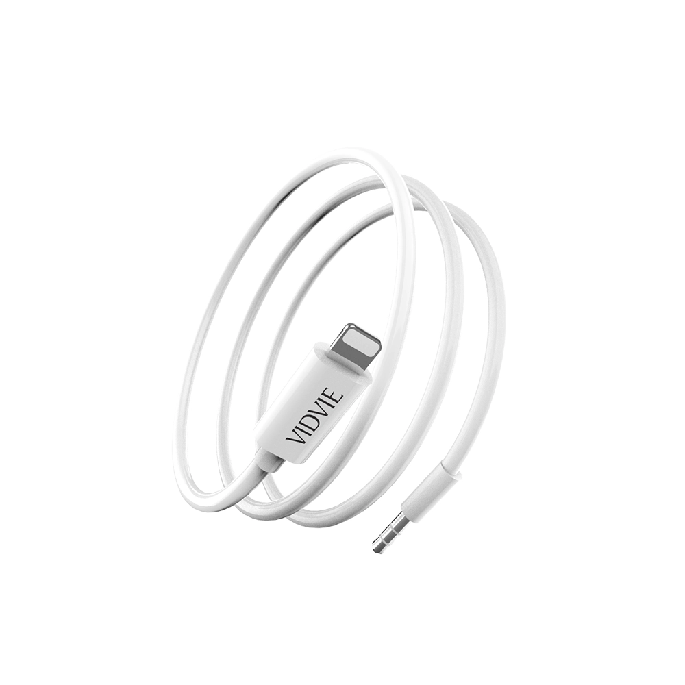 VIDVIE High-Quality 3.5 mm to Lightning Audio Cable