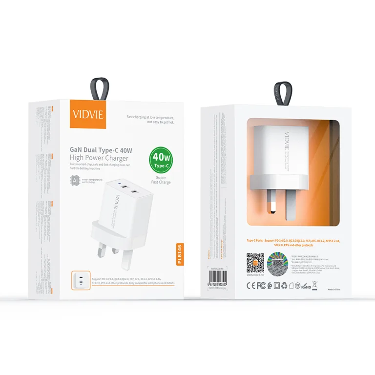 Custom PLB146 Fast Charging Wall Charger