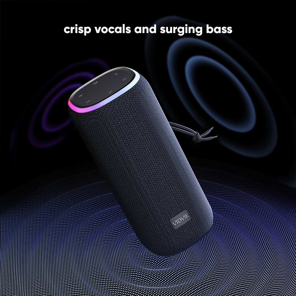 Portable Bluetooth Speaker with Compact Design