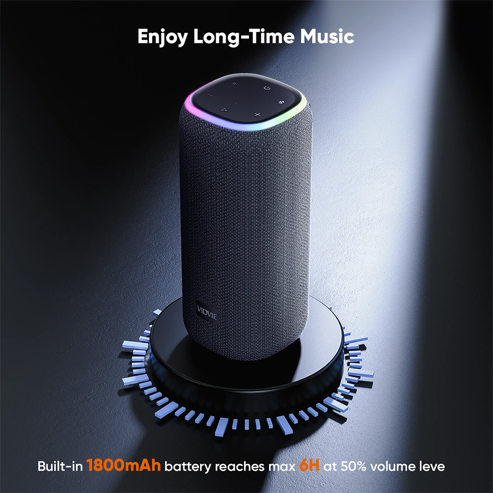 Bluetooth Speaker with Long-Range Connectivity