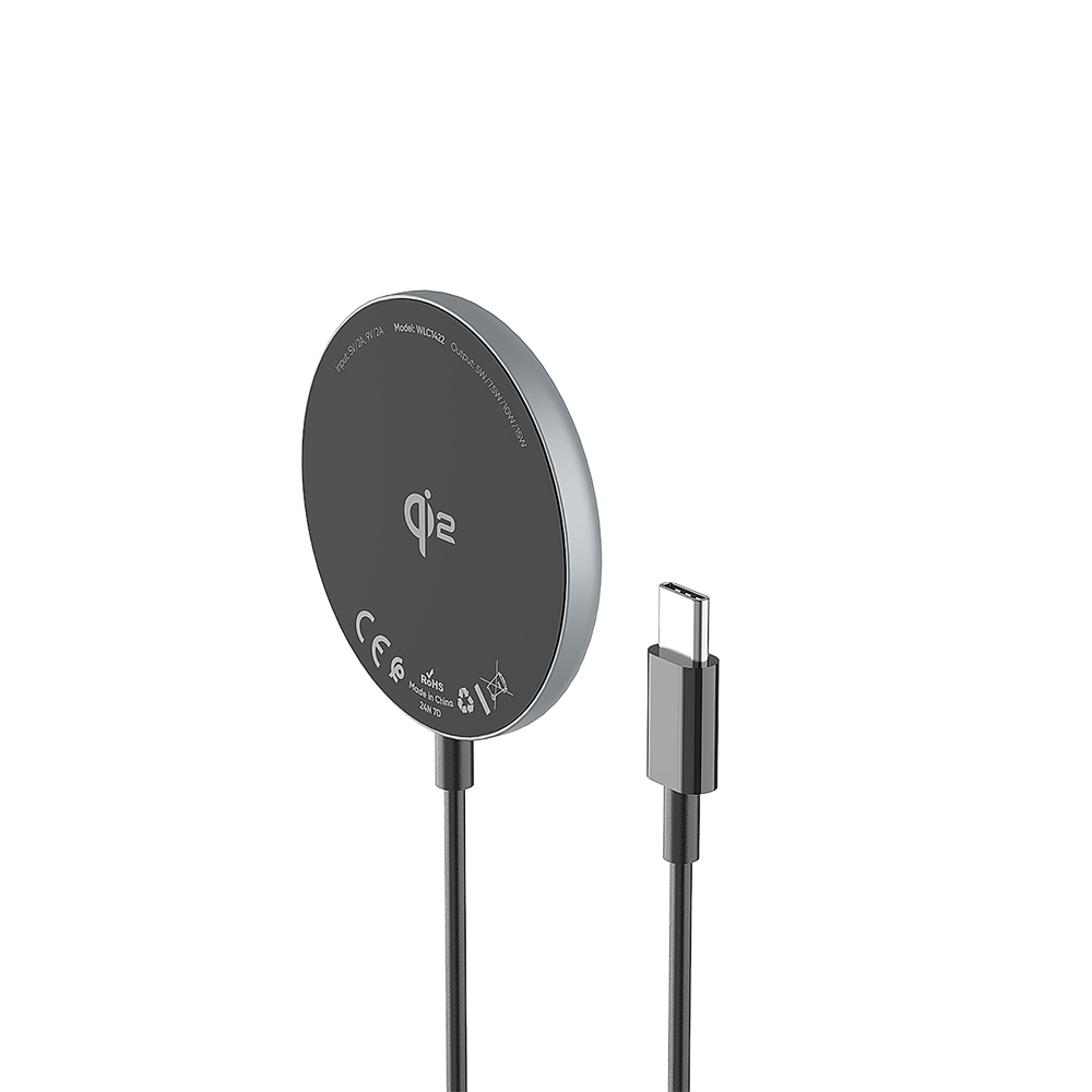 VIDVIE Magnetic Wireless Charger with Qi2 15W Support MagSafe