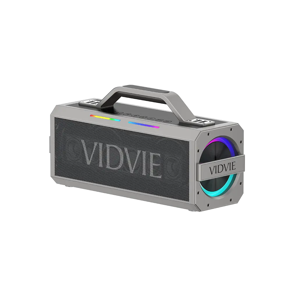 VIDVIE X Portable Heavy Metal Bass TWS 300W Party Wireless Speaker