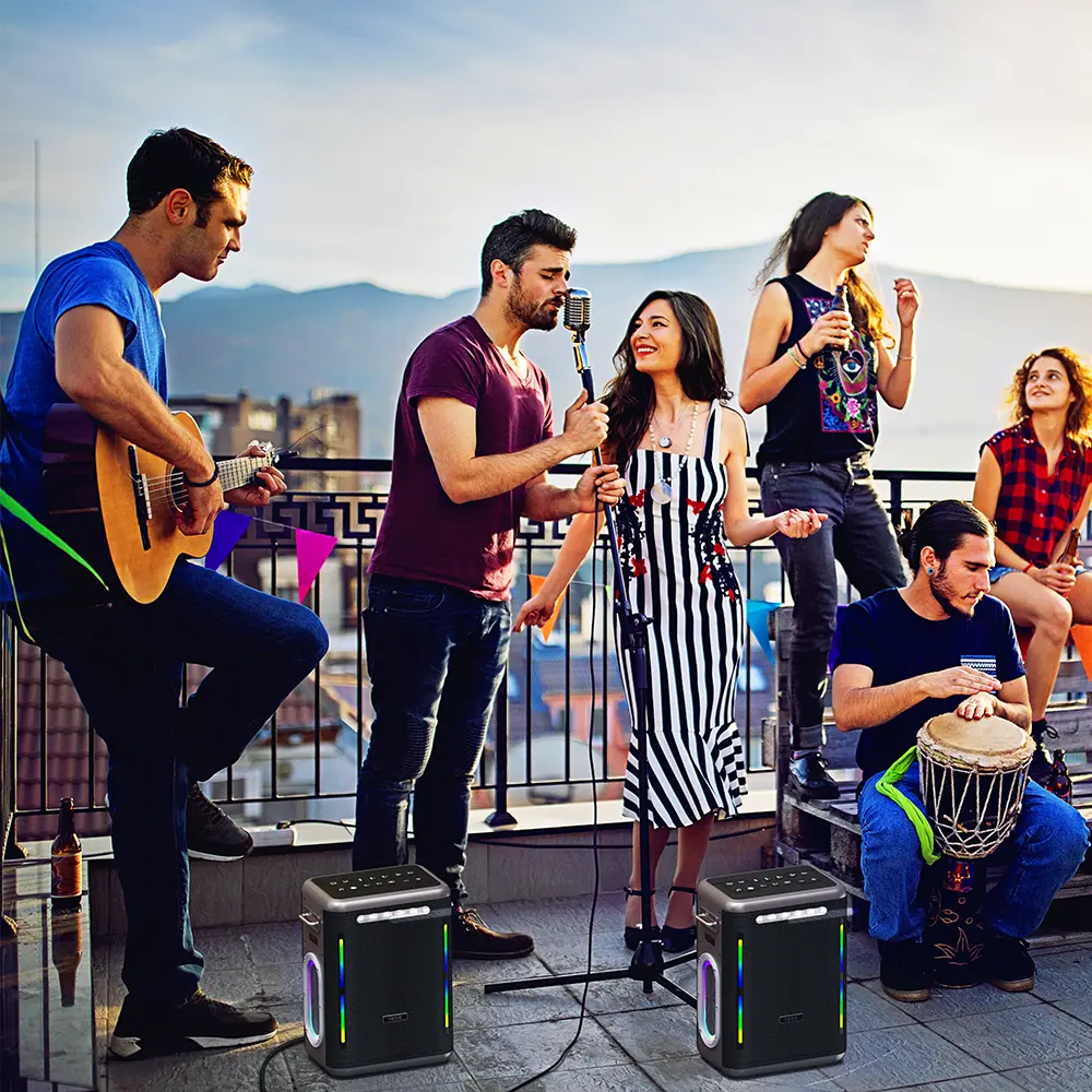 VIDVIE High-Power 300W Wireless Surround Sound System for Immersive Audio