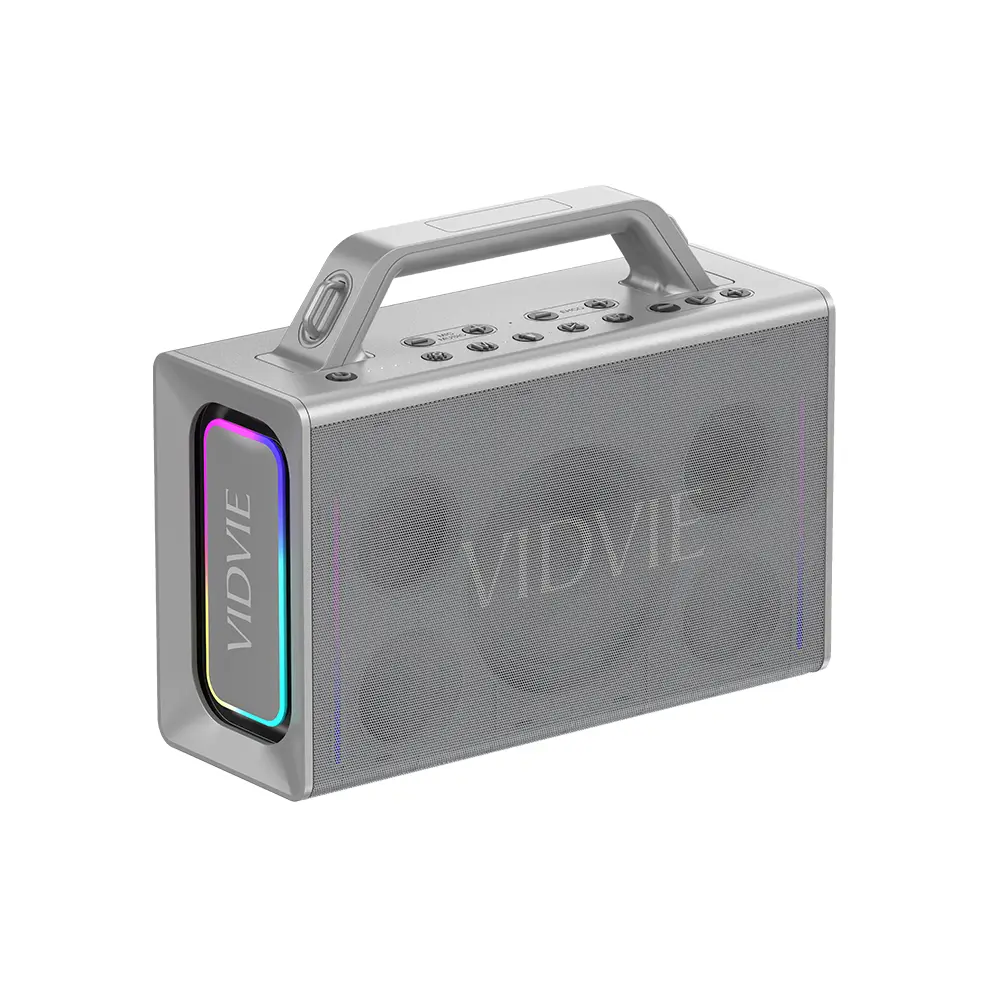 VIDVIE Portable Stereo Speakers Nice For Singing