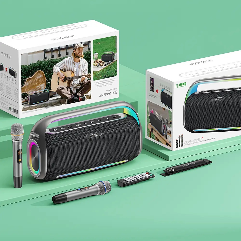 VIDVIE Best Bluetooth Party Speaker with Long Battery Life