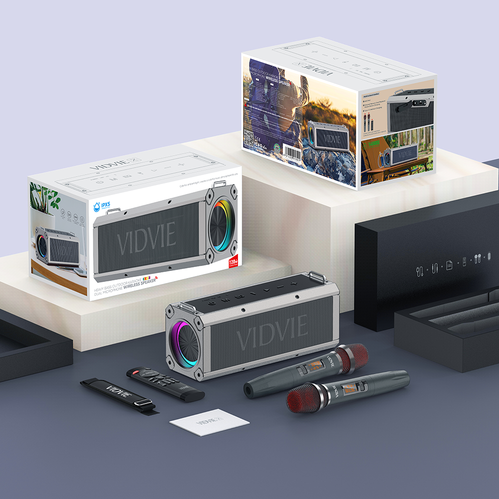 VIDVIE Portable Radio With Bluetooth And Wireless Version 5.0