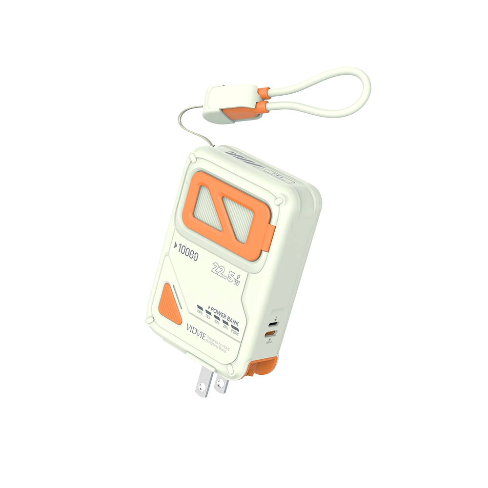 VIDVIE 3-IN-1 Multifunctional Wireless Charging Power Bank