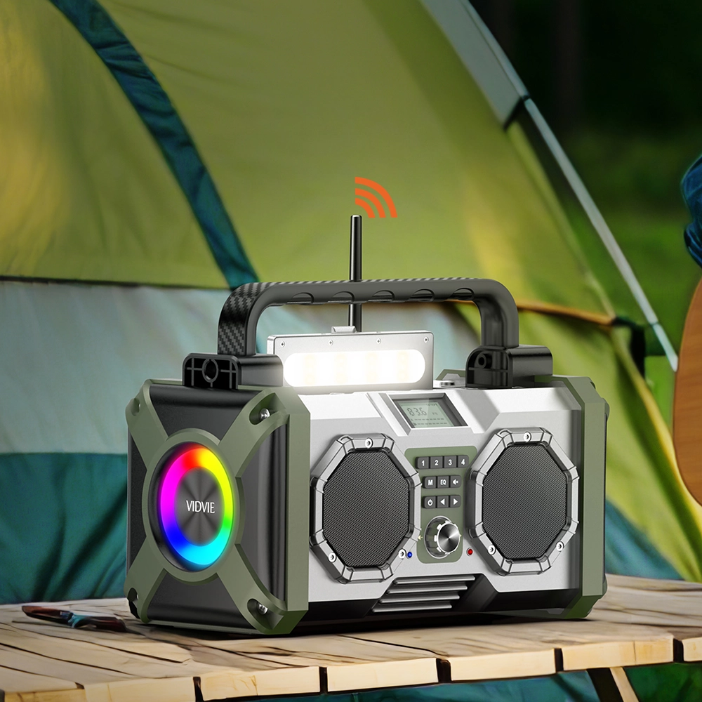 VIDVIE Multifunction Emergency Bluetooth Speaker