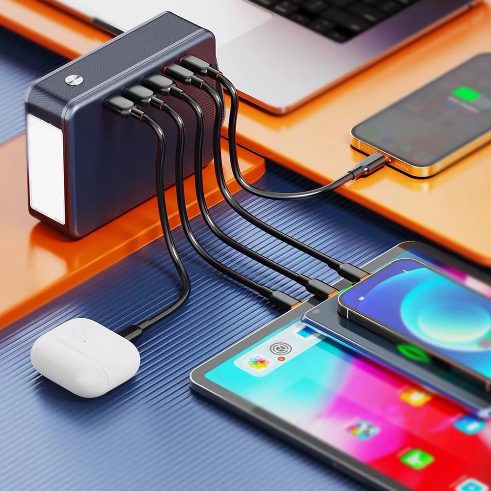 multi-device portable battery charger