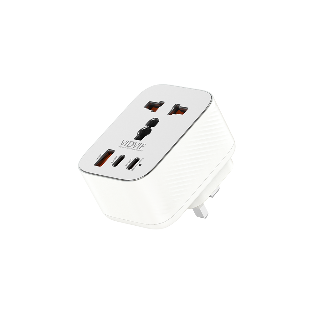 VIDVIE GaN 20W Travel Adapter UK